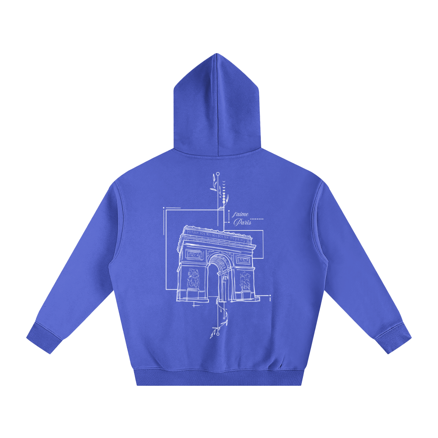 No. 11 - Oversize Fleeced Hoodie