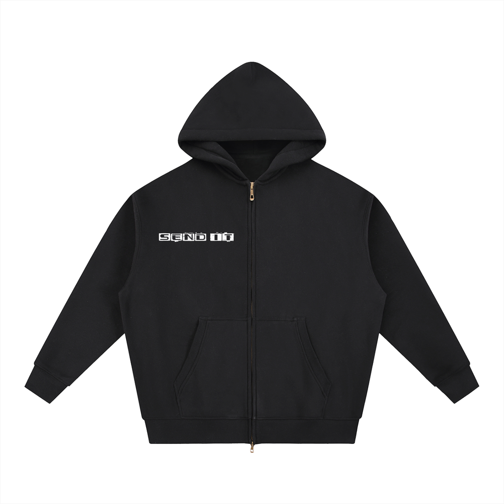 No. 19 - Oversized Zip-Up Hoodie