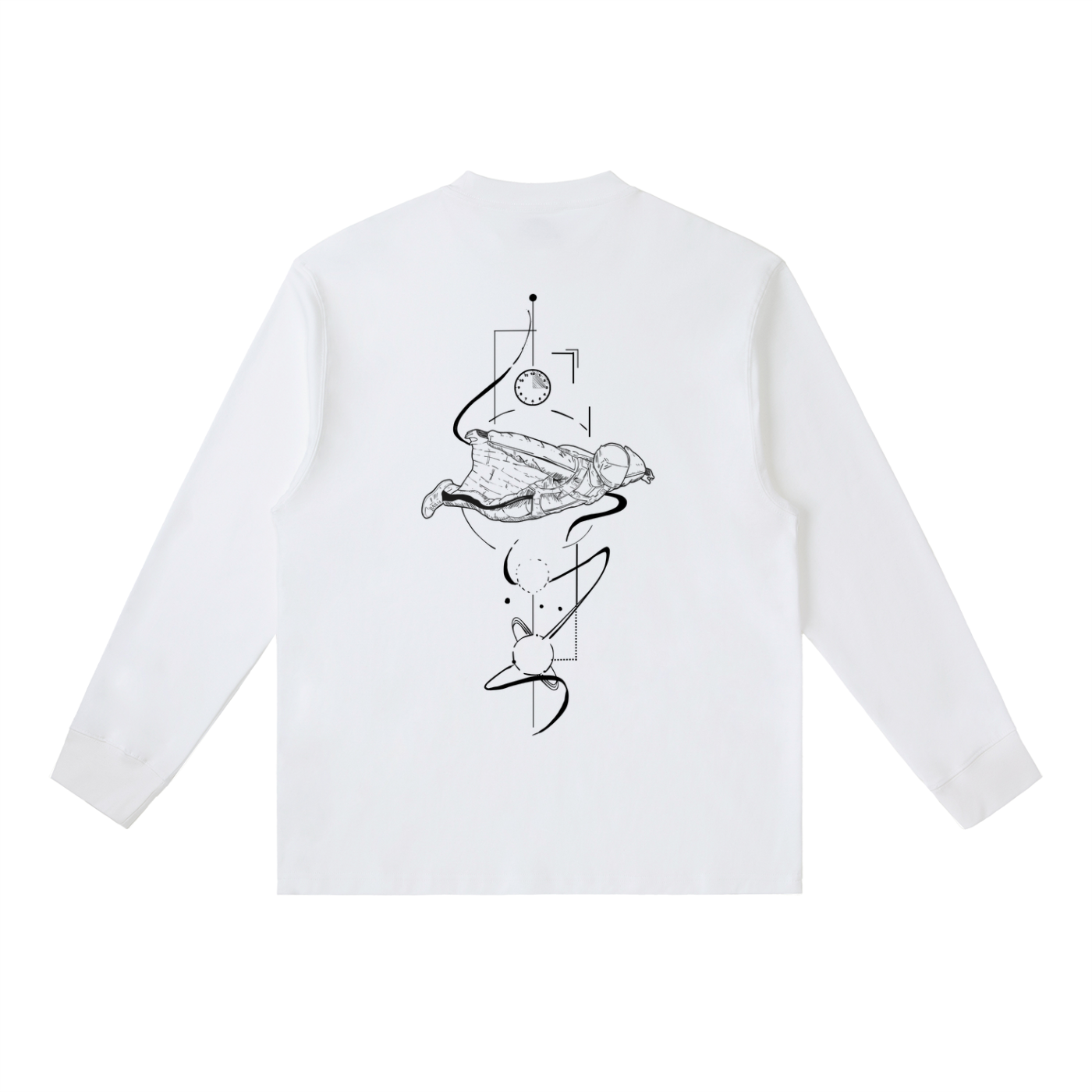 No. 19 - Crewneck Long-Sleeve T-Shirt