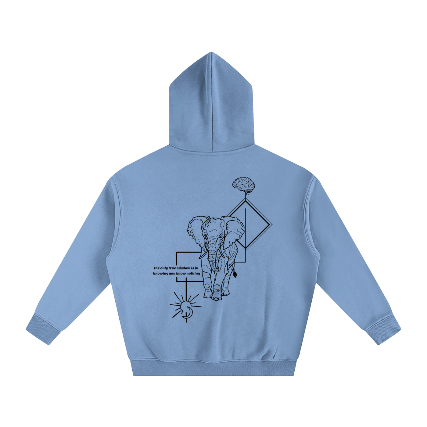 No. 04 - Oversize Fleeced Hoodie