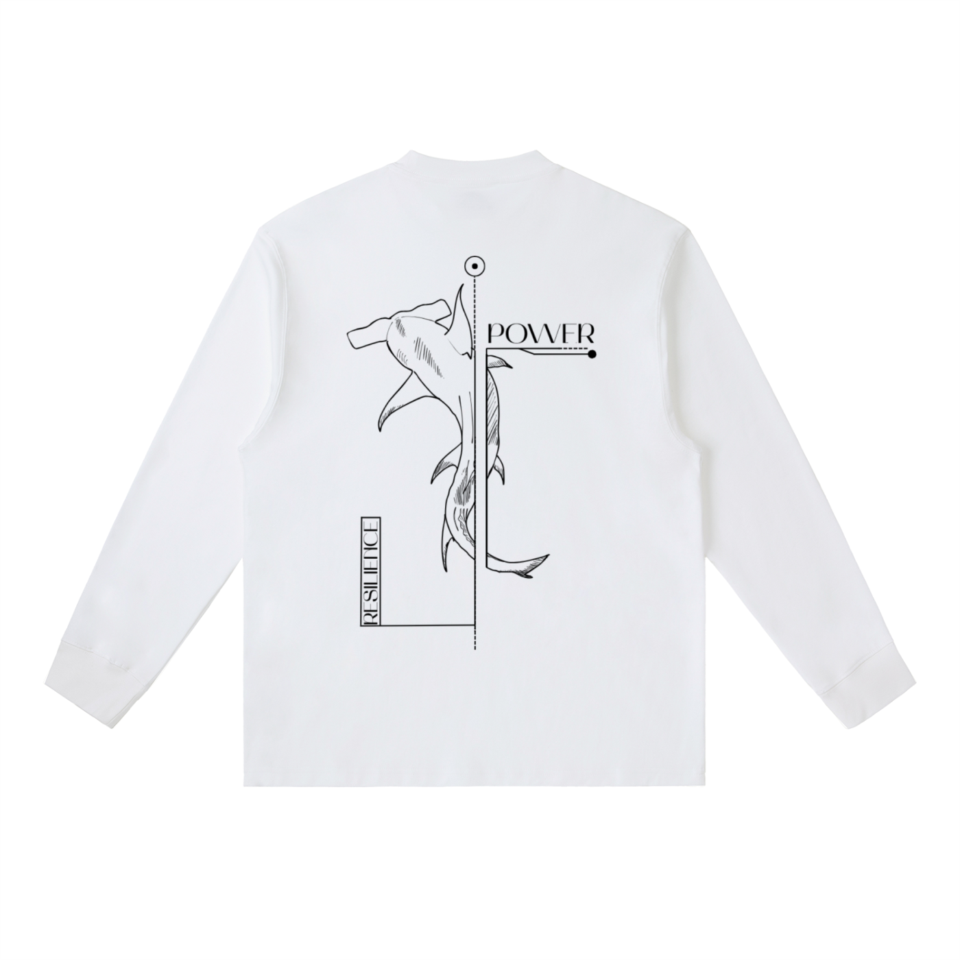 No. 08 - Crewneck Long-Sleeve T-Shirt