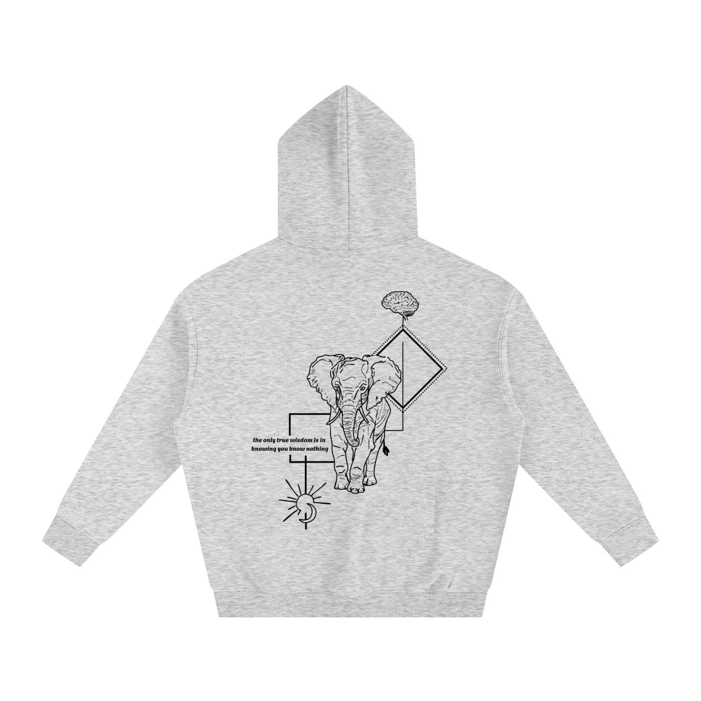 No. 04 - Oversize Fleeced Hoodie