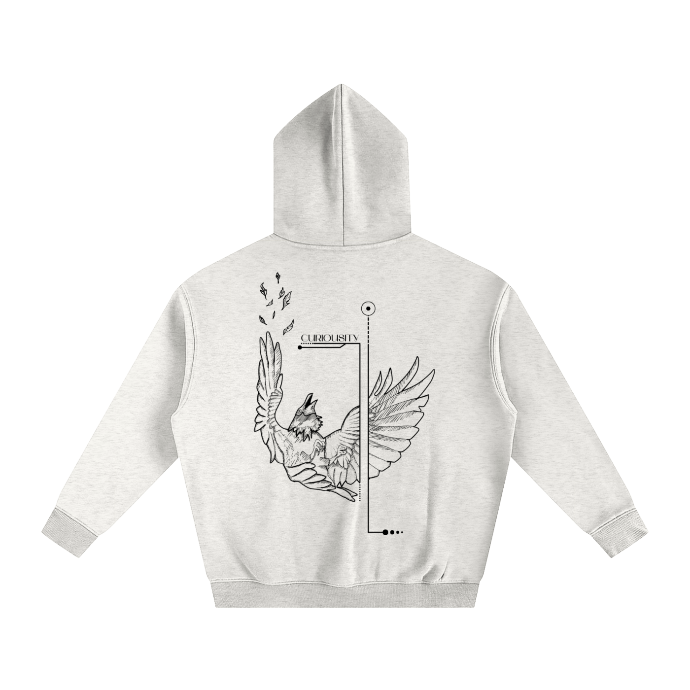 No. 09 - Oversize Fleeced Hoodie