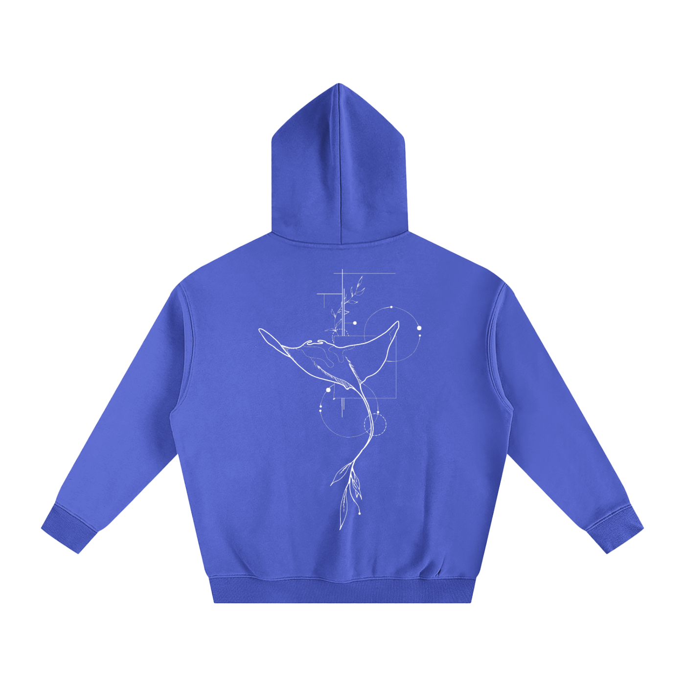No. 02 - Oversize Fleeced Hoodie