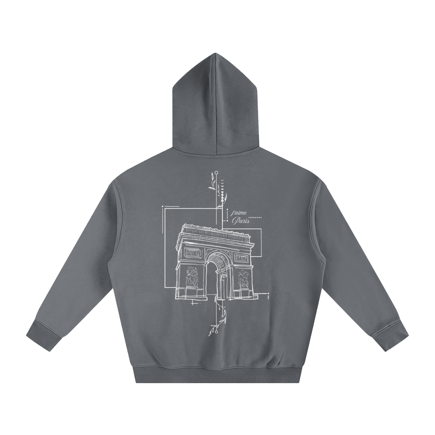 No. 11 - Oversize Fleeced Hoodie