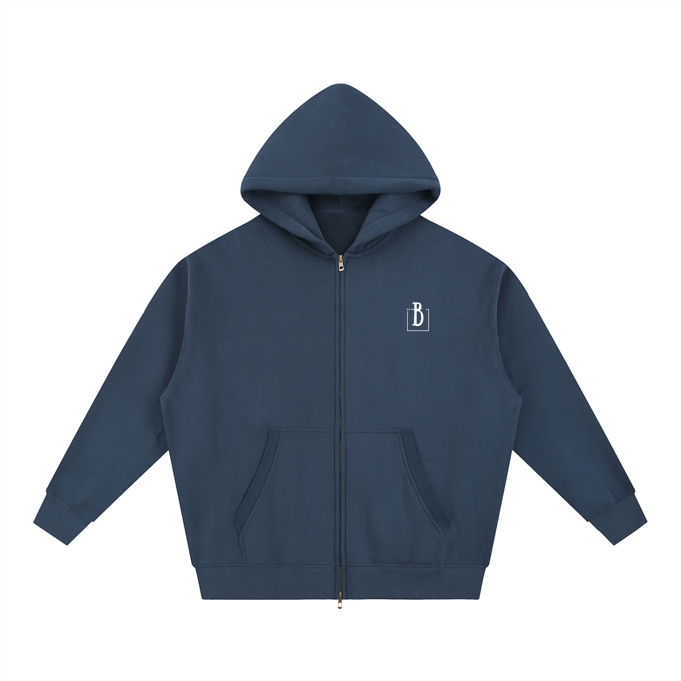 No. 05 - Oversized Zip-Up Hoodie