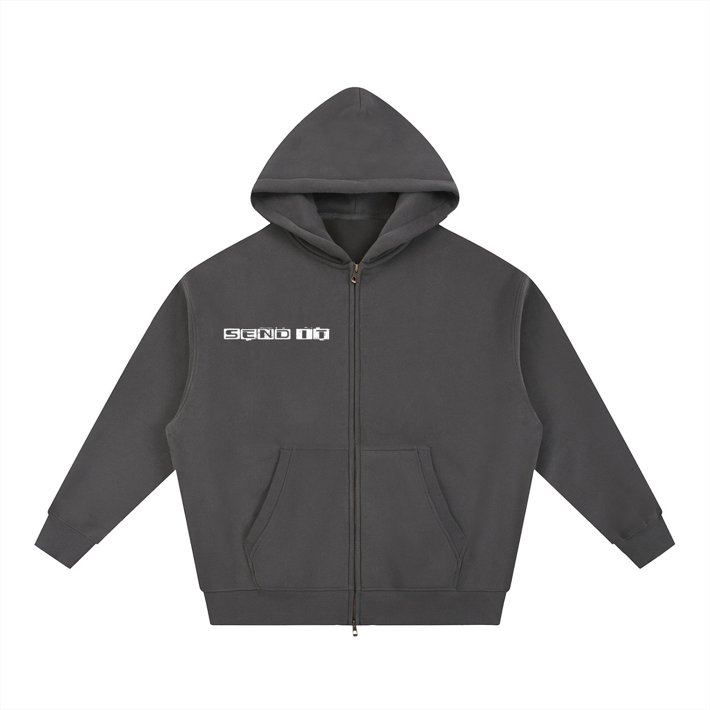 No. 19 - Oversized Zip-Up Hoodie
