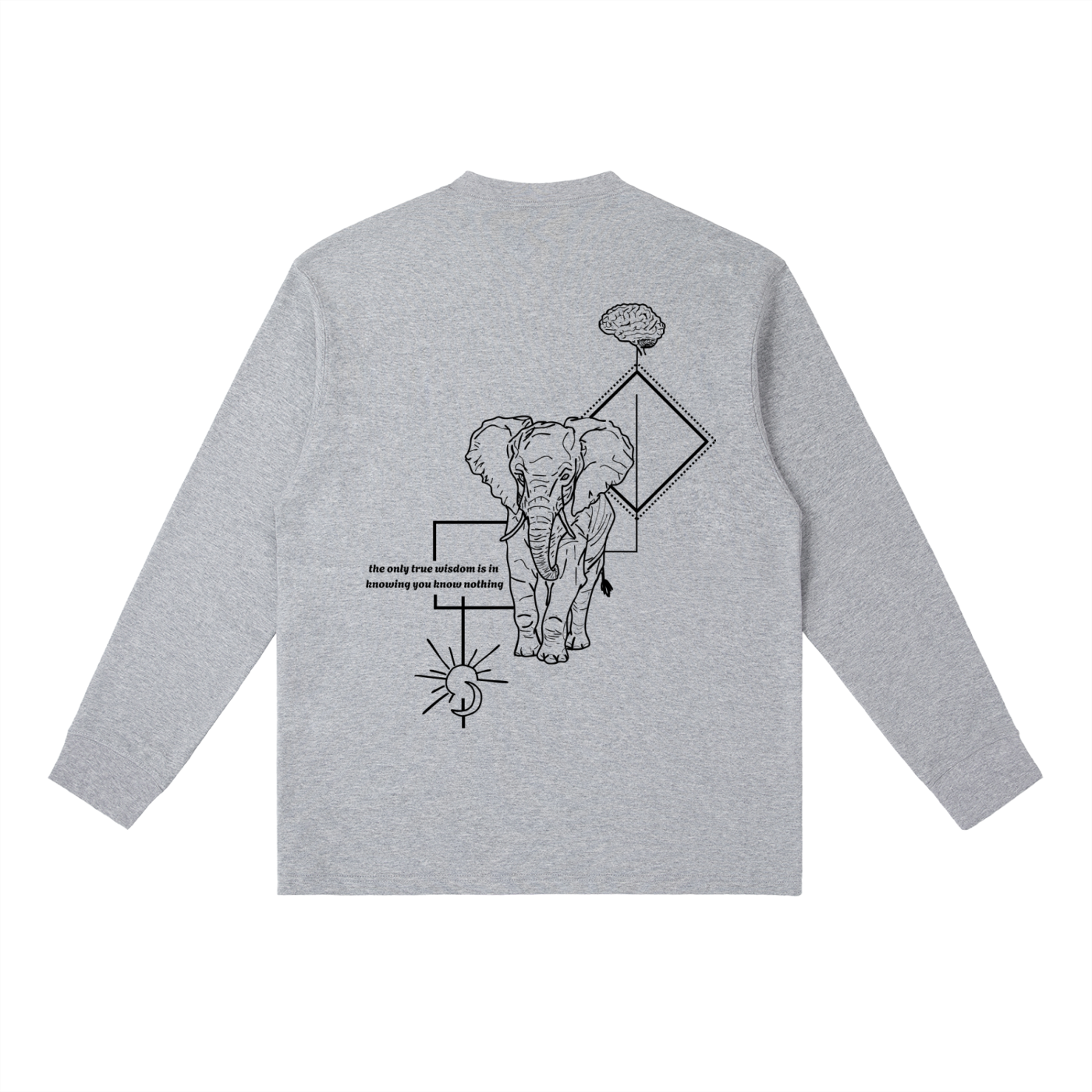 No. 04 - Crewneck Long-Sleeve T-Shirt