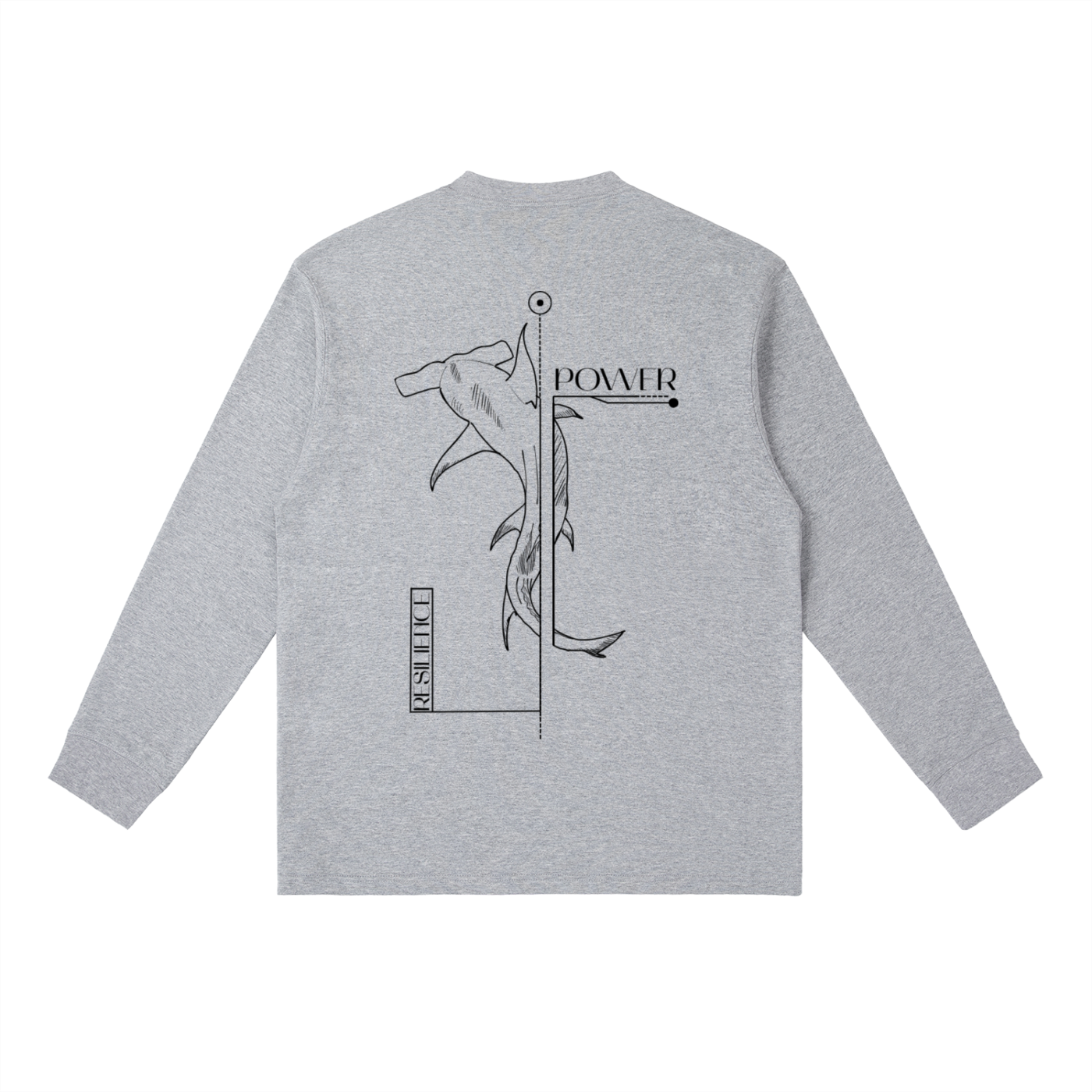 No. 08 - Crewneck Long-Sleeve T-Shirt