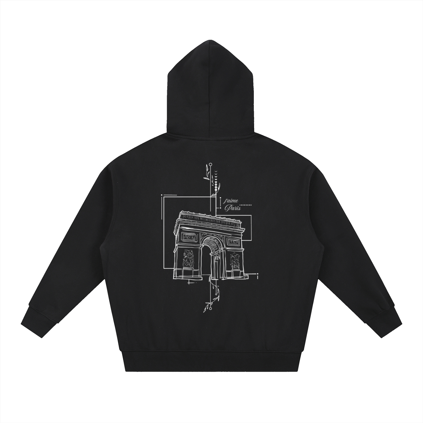 No. 11 - Oversized Zip-Up Hoodie