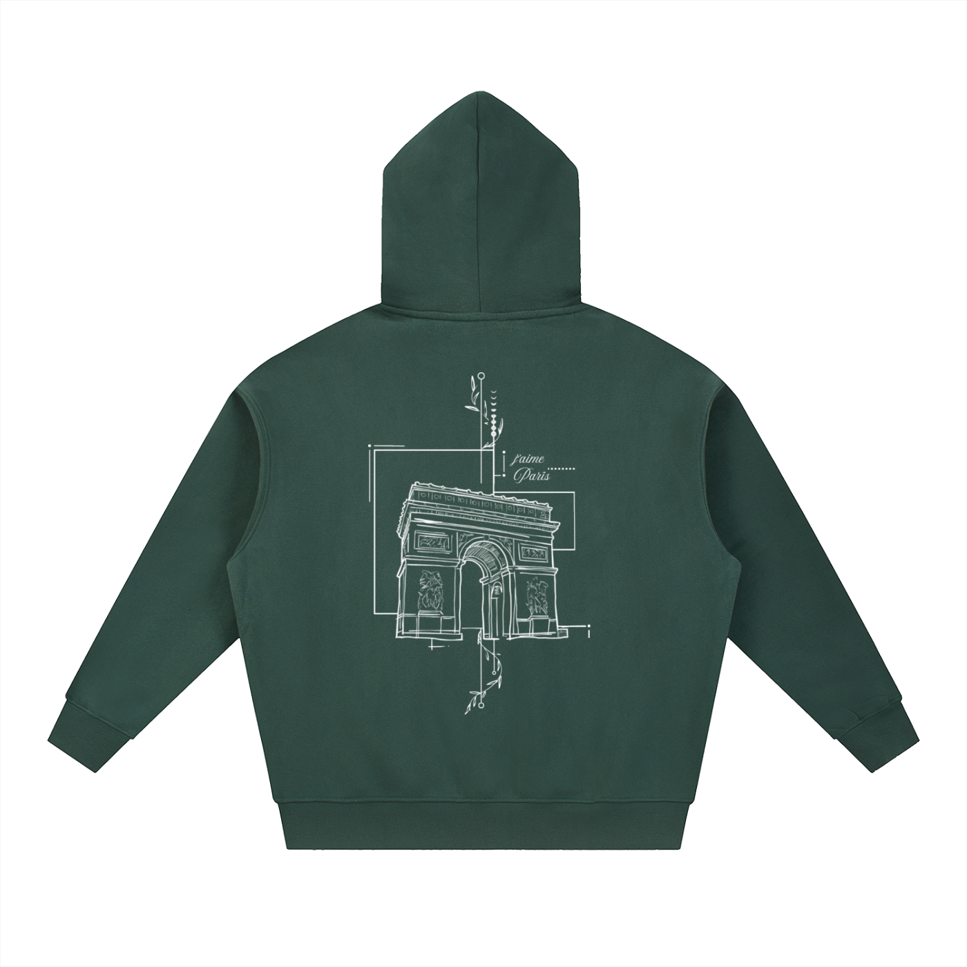 No. 11 - Oversized Zip-Up Hoodie