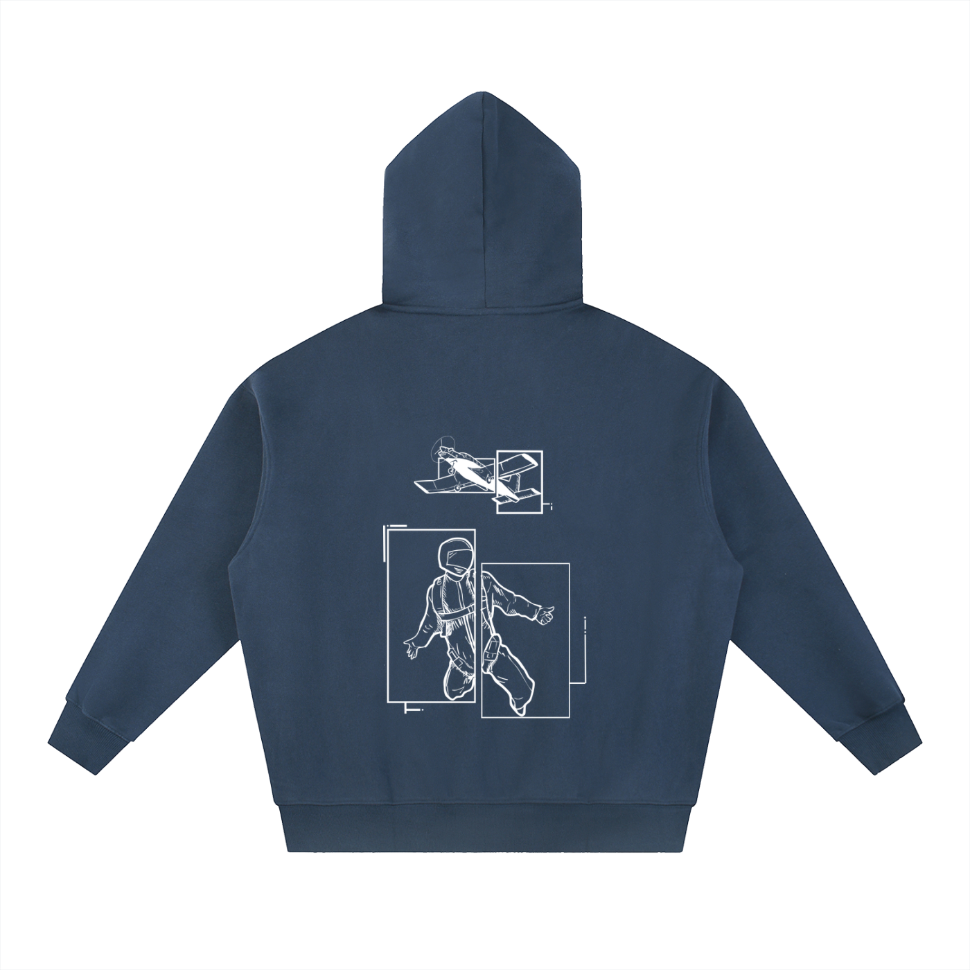 No. 17 - Oversized Zip-Up Hoodie