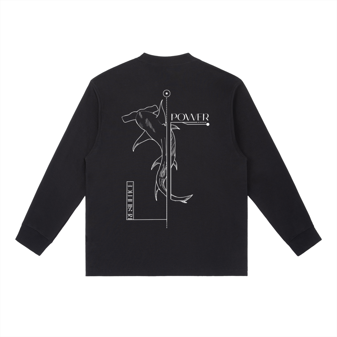 No. 08 - Crewneck Long-Sleeve T-Shirt