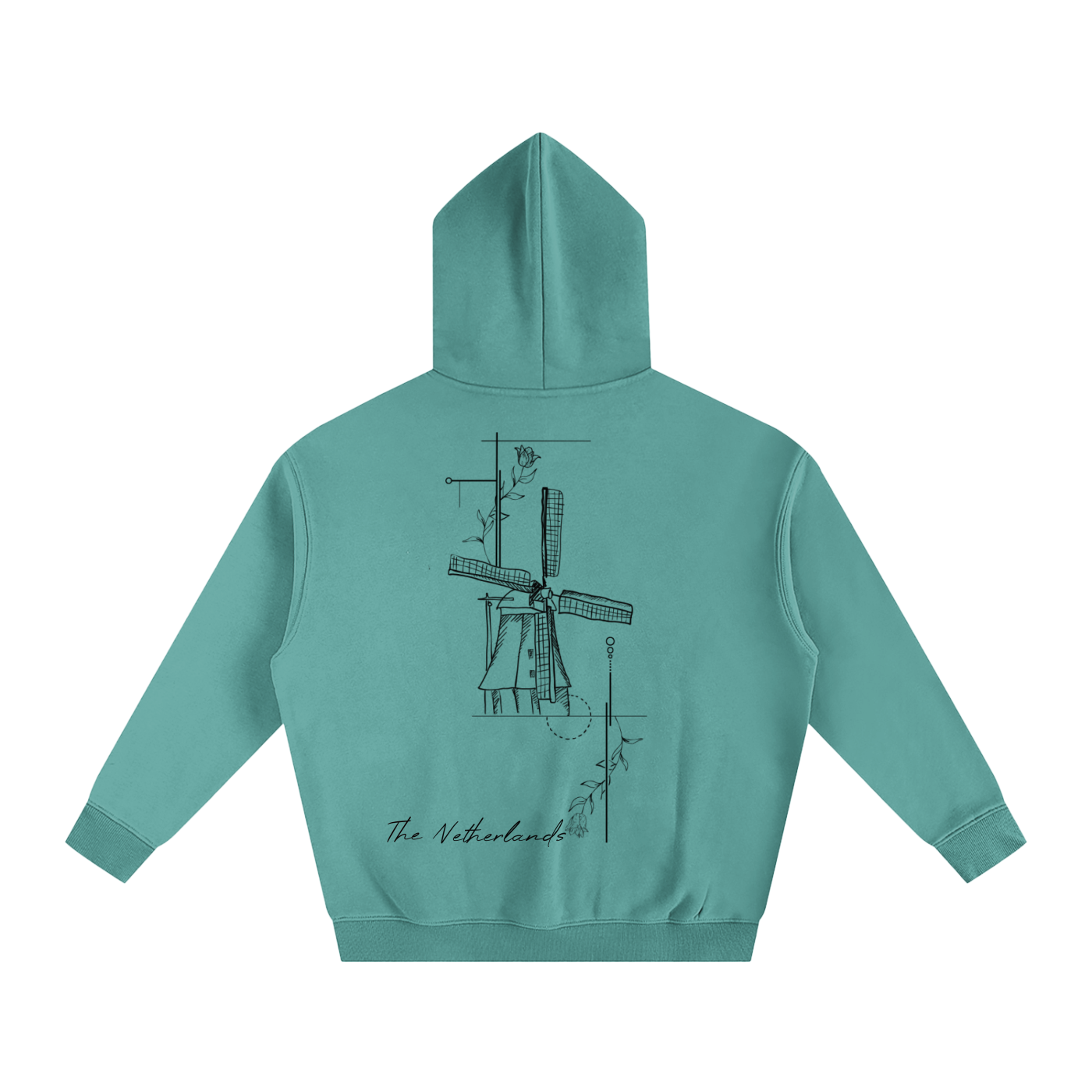 No. 10 - Oversize Fleeced Hoodie