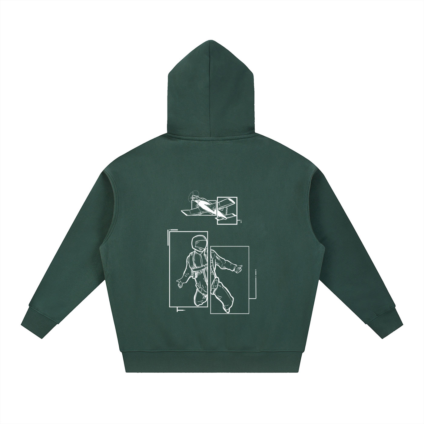 No. 17 - Oversized Zip-Up Hoodie