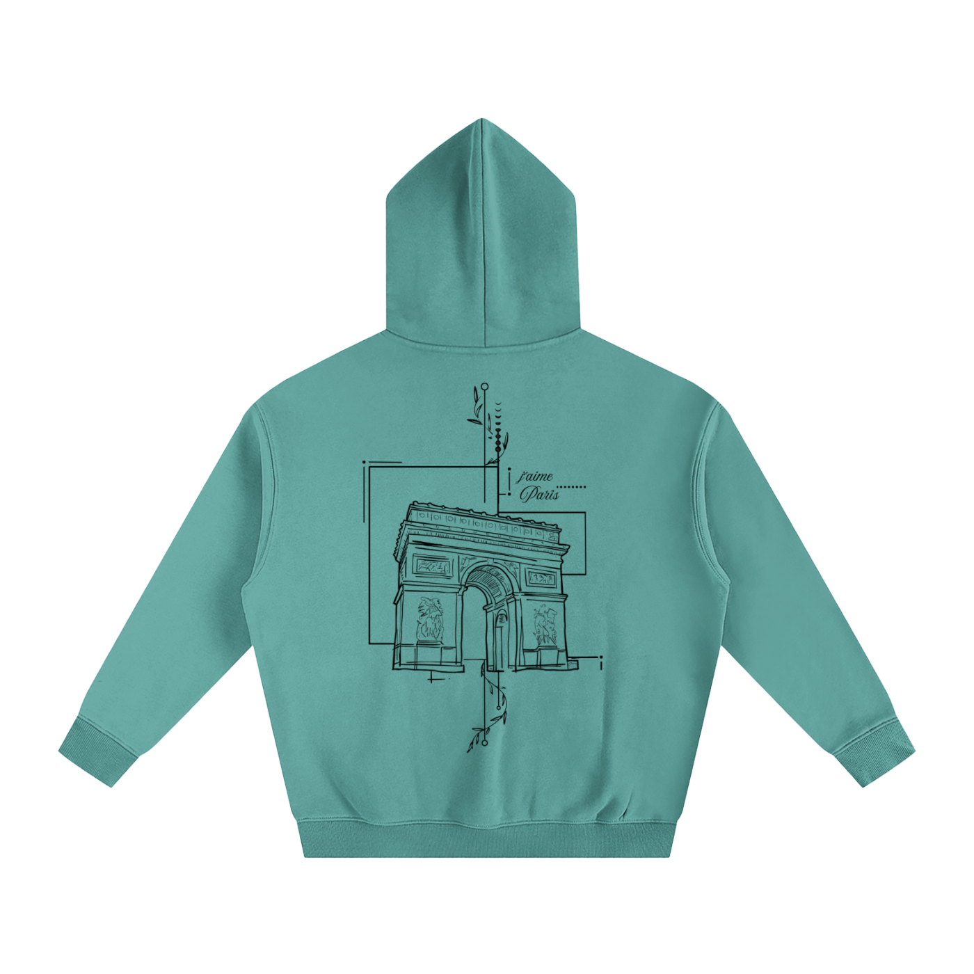 No. 11 - Oversize Fleeced Hoodie