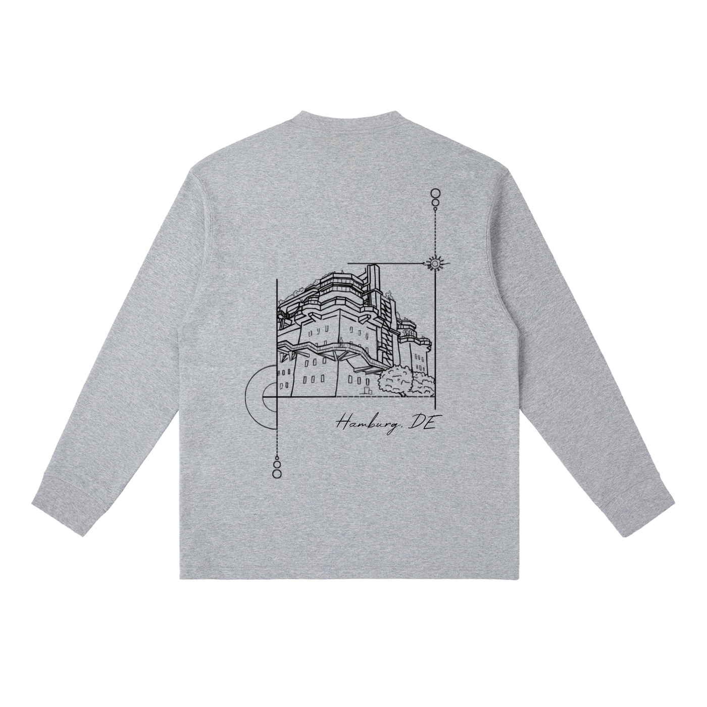 No. 03 - Crewneck Long-Sleeve T-Shirt