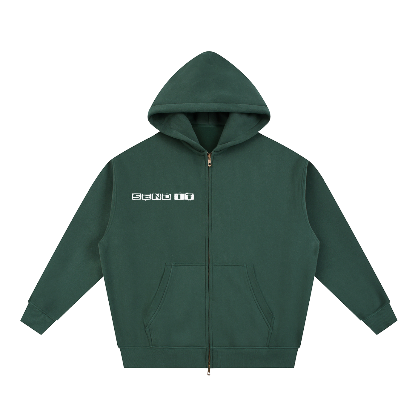 No. 19 - Oversized Zip-Up Hoodie