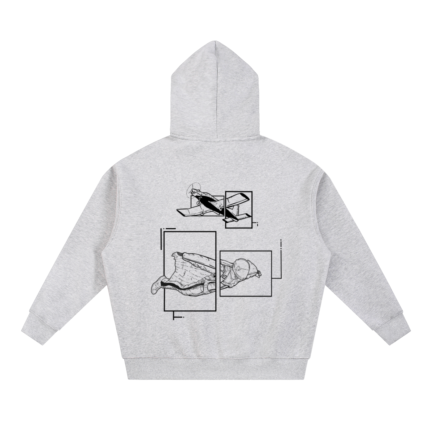 No. 18 - Oversized Zip-Up Hoodie