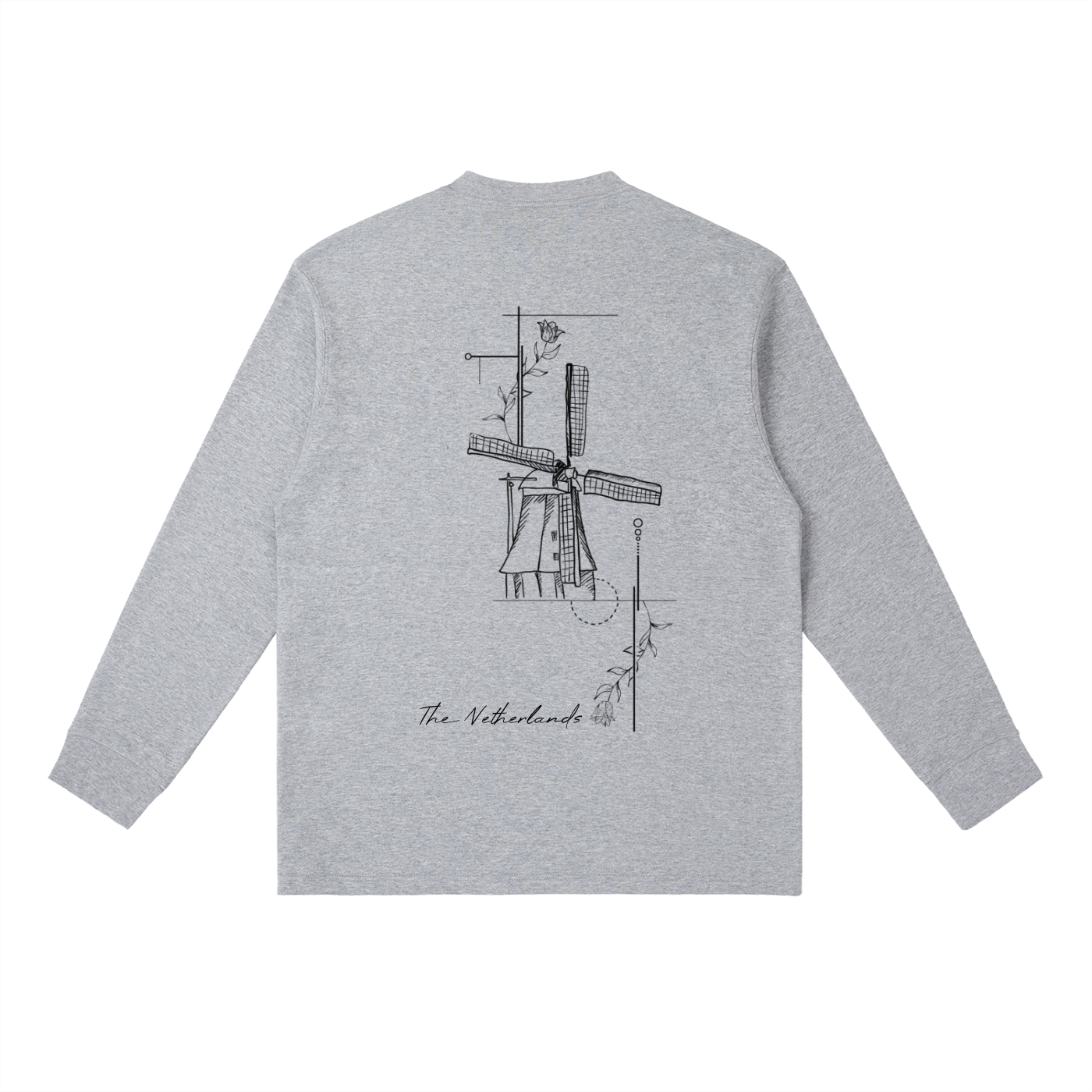 No. 10 - Crewneck Long-Sleeve T-Shirt