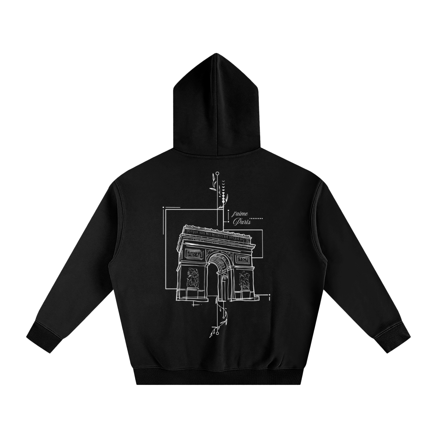 No. 11 - Oversize Fleeced Hoodie
