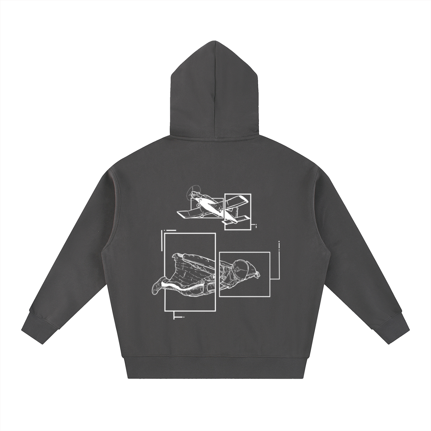 No. 18 - Oversized Zip-Up Hoodie