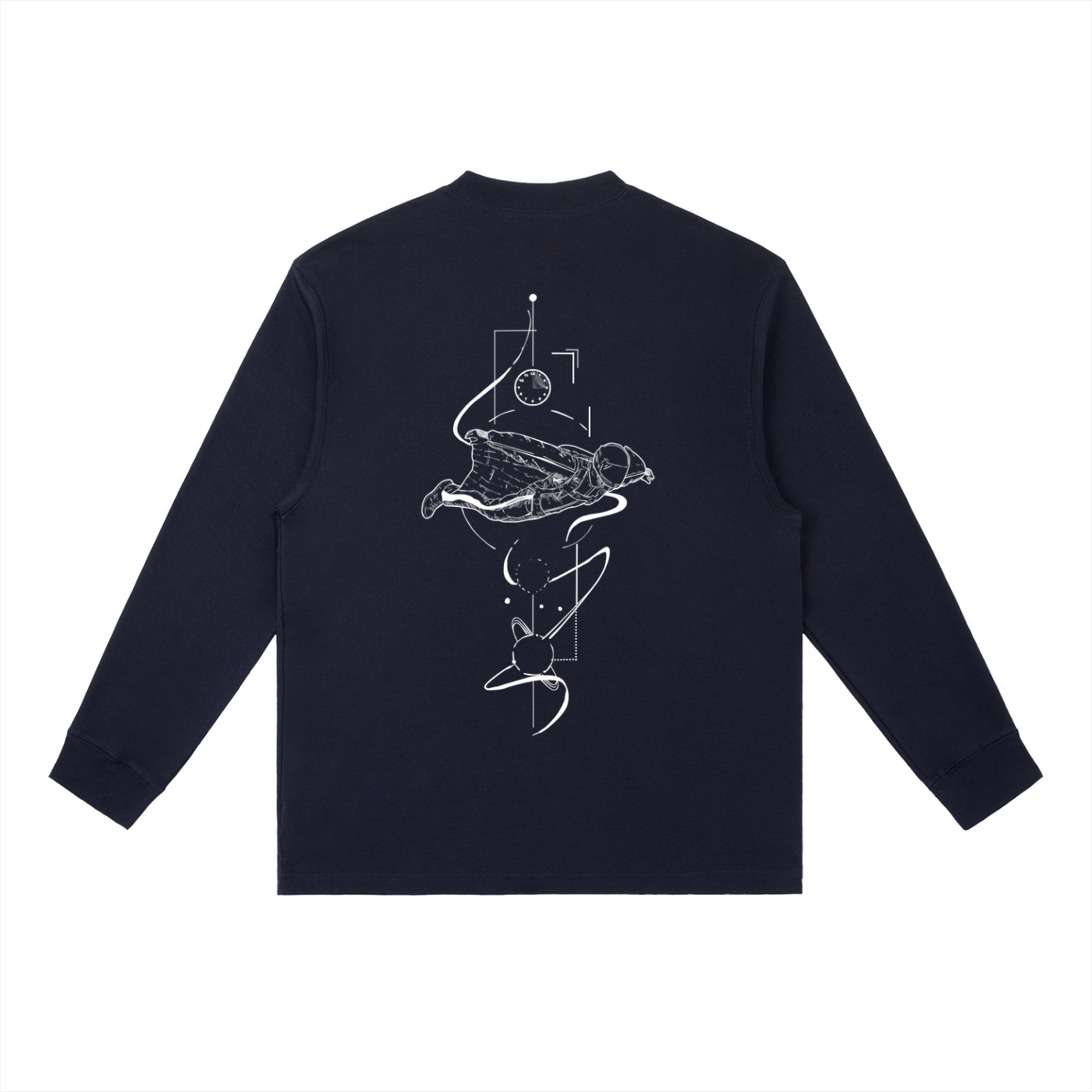 No. 19 - Crewneck Long-Sleeve T-Shirt