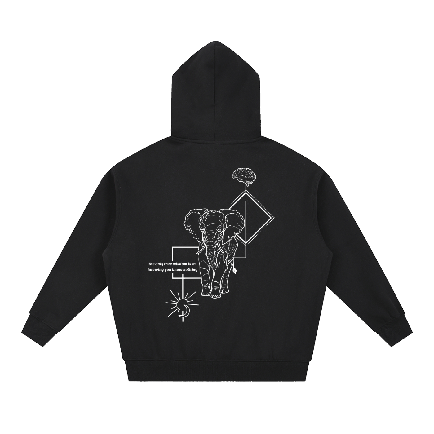 No. 04 - Oversized Zip-Up Hoodie