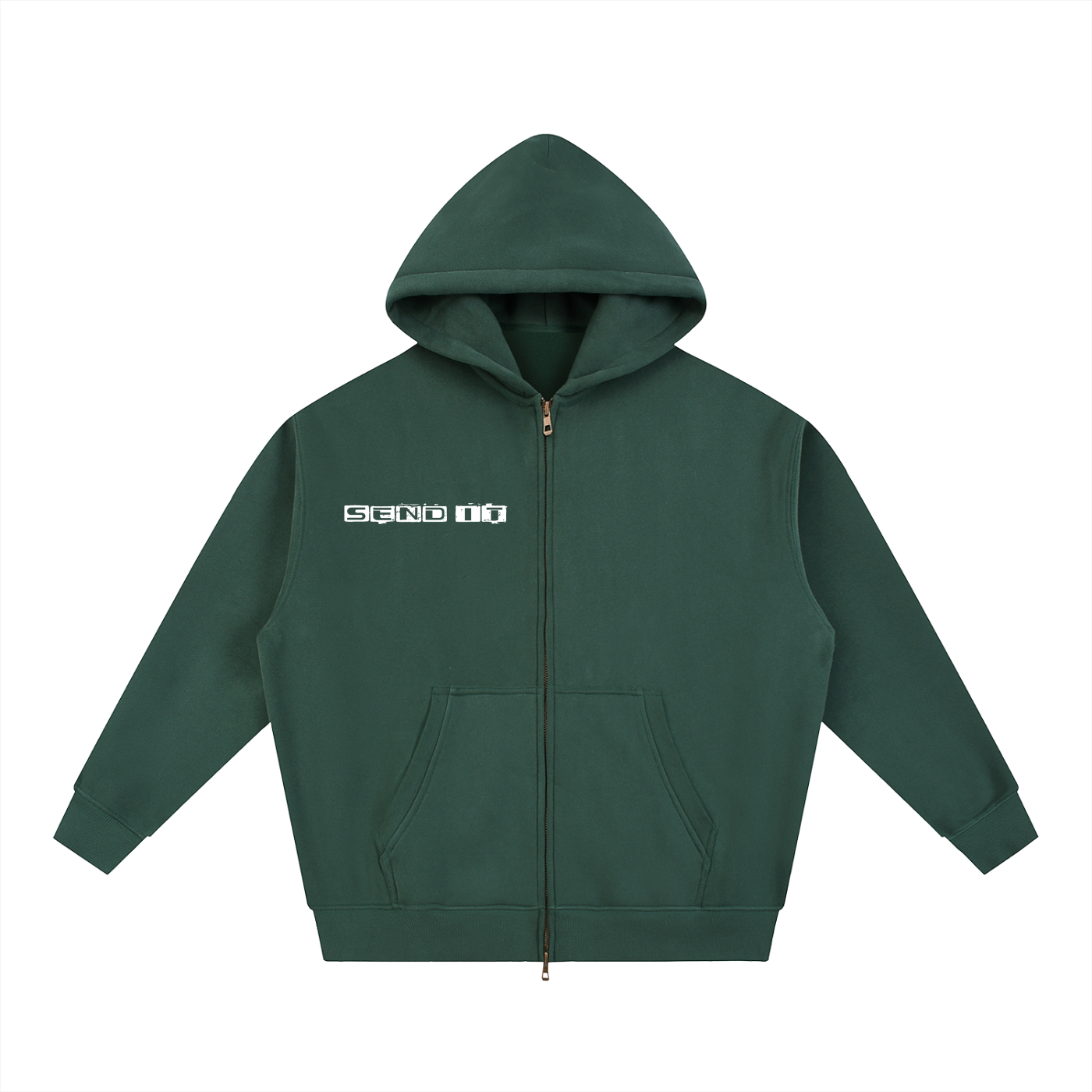No. 18 - Oversized Zip-Up Hoodie