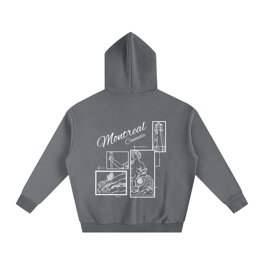 No. 21 - Oversize Fleeced Hoodie