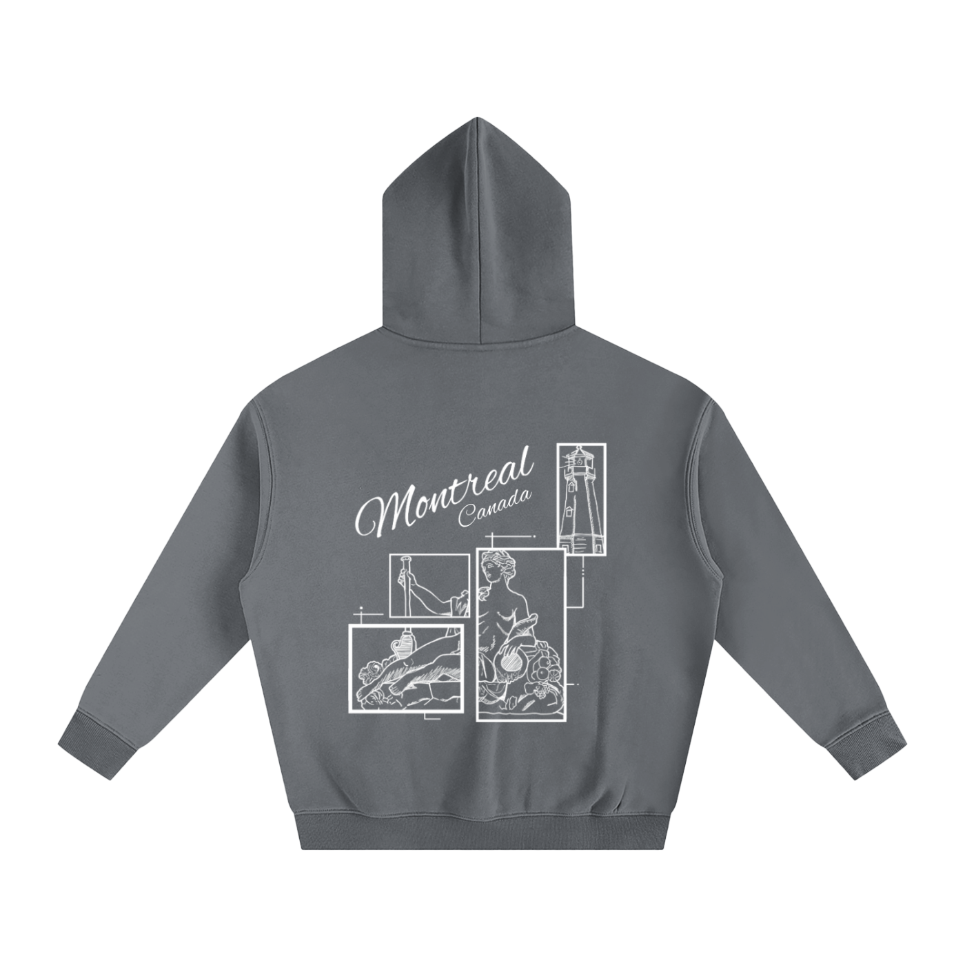 No. 21 - Oversize Fleeced Hoodie