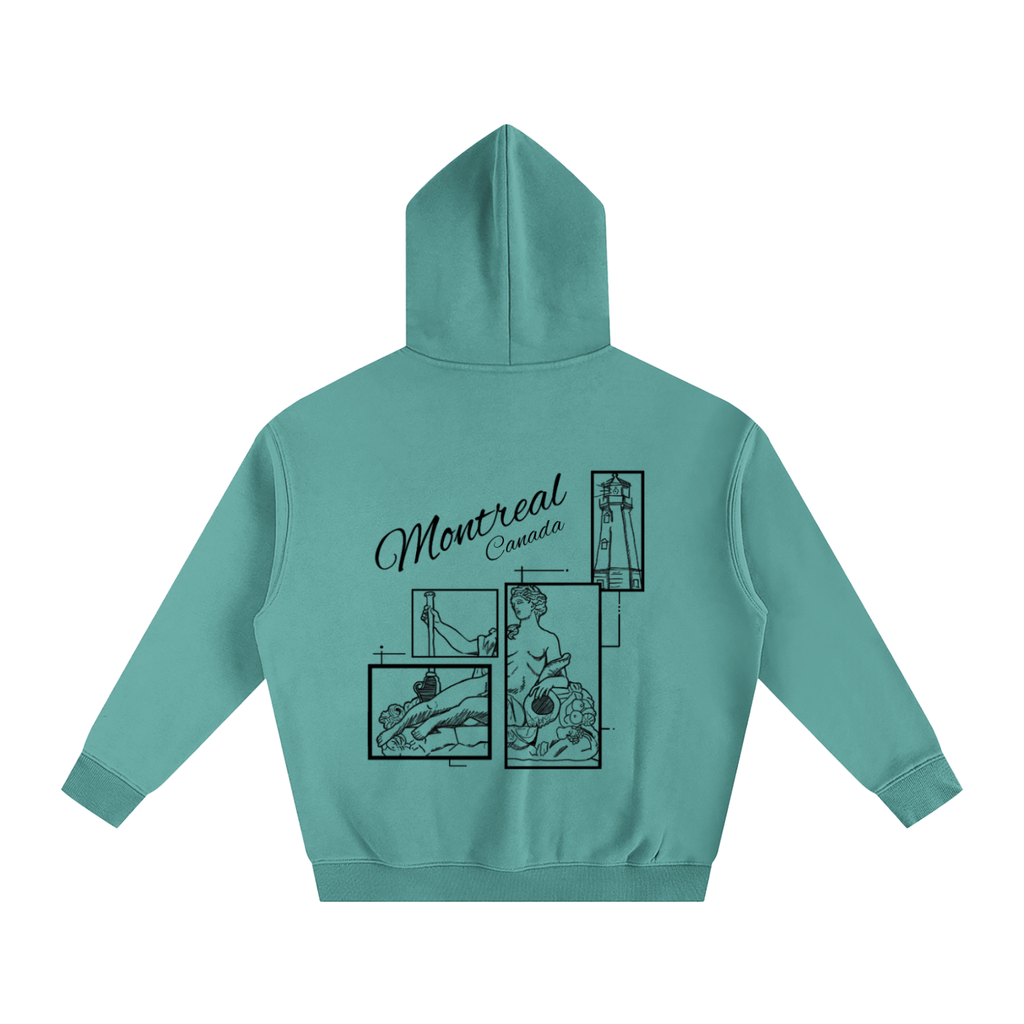 No. 21 - Oversize Fleeced Hoodie