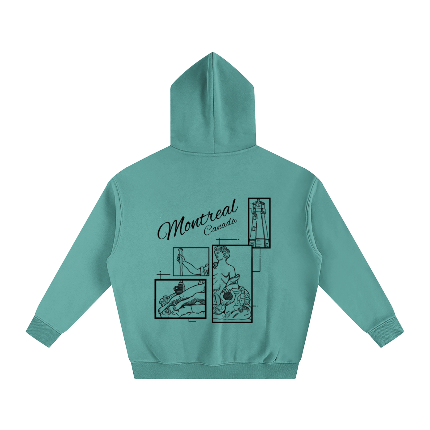 No. 21 - Oversize Fleeced Hoodie