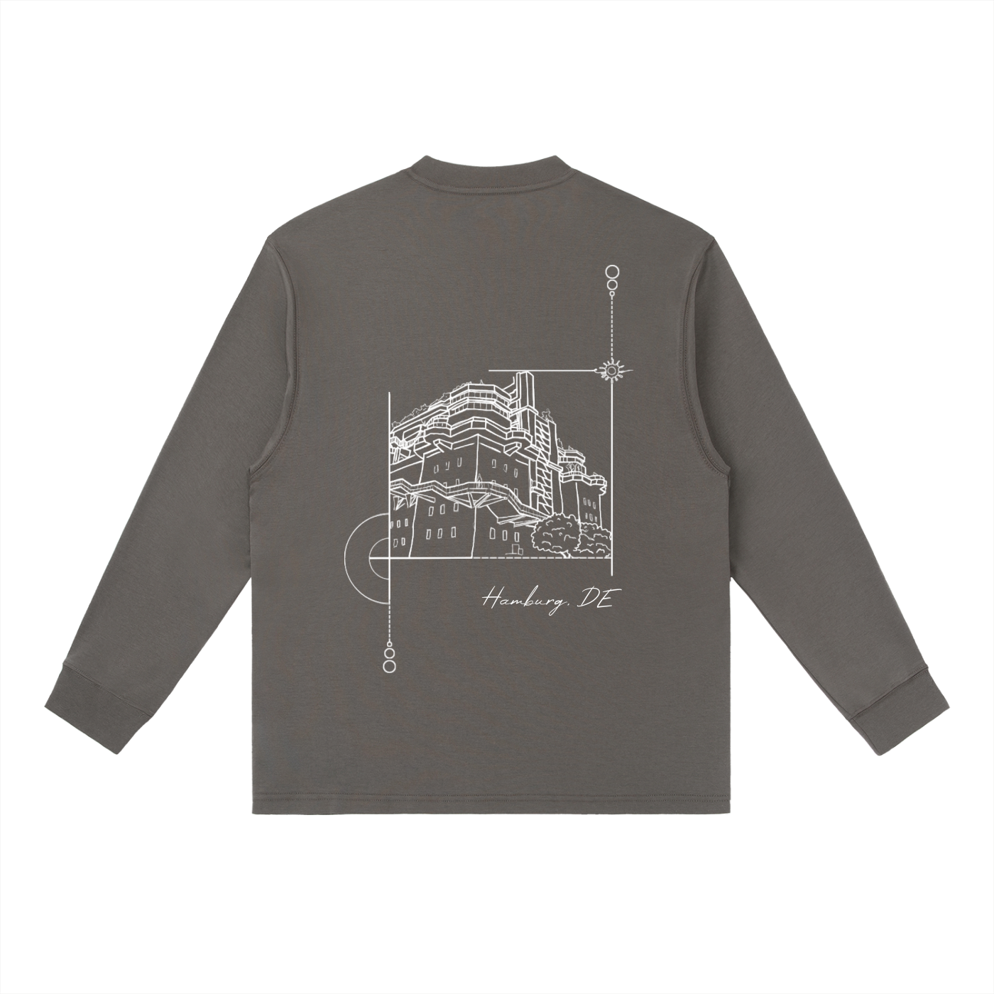 No. 03 - Crewneck Long-Sleeve T-Shirt