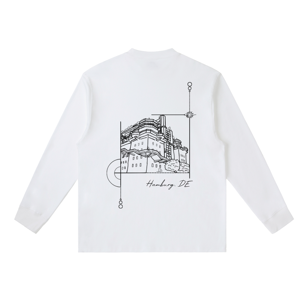 No. 03 - Crewneck Long-Sleeve T-Shirt