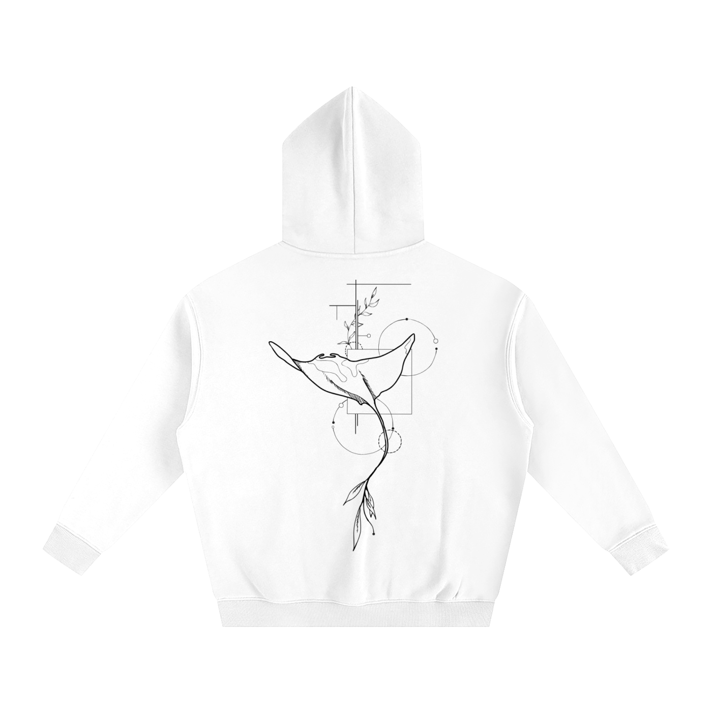 No. 02 - Oversize Fleeced Hoodie