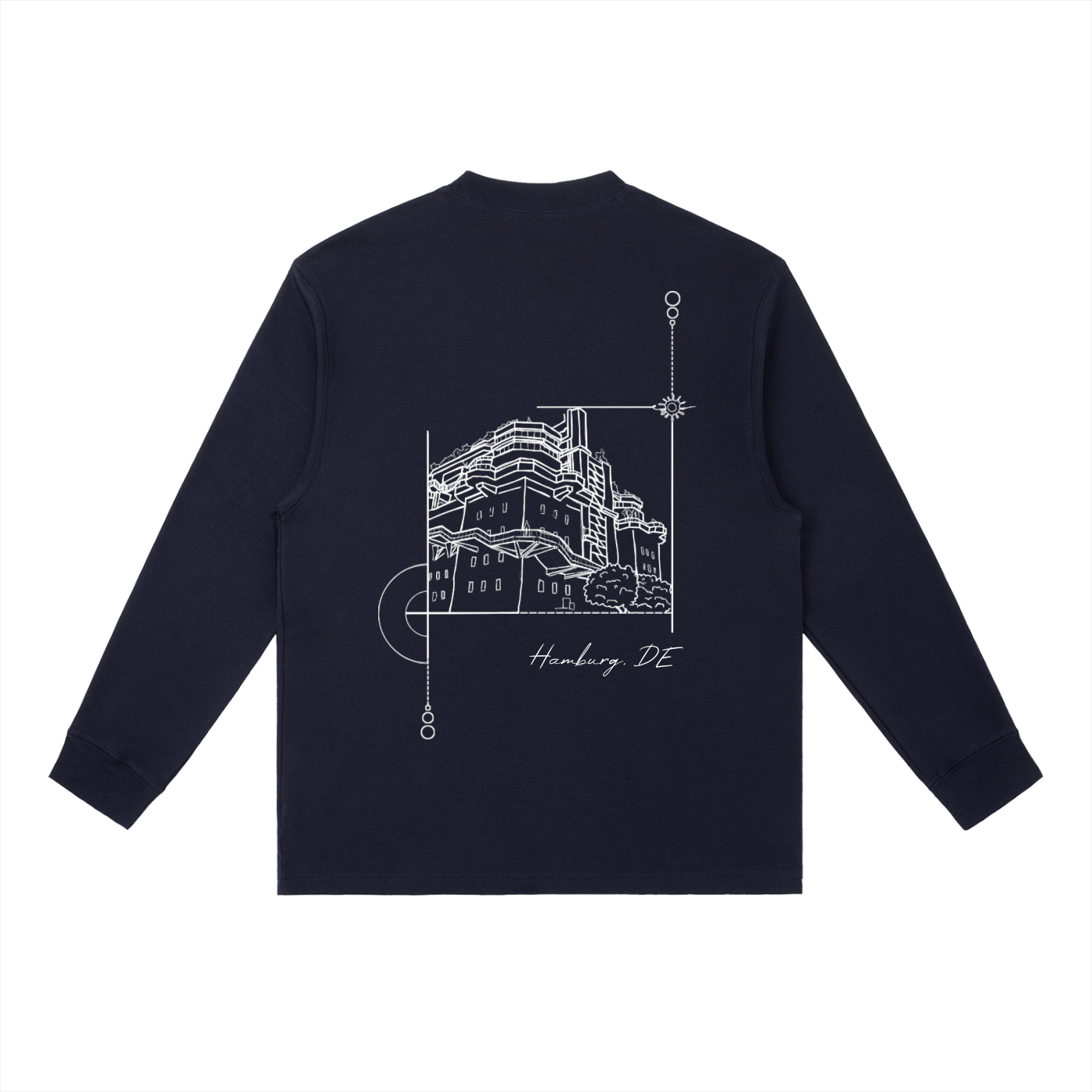 No. 03 - Crewneck Long-Sleeve T-Shirt