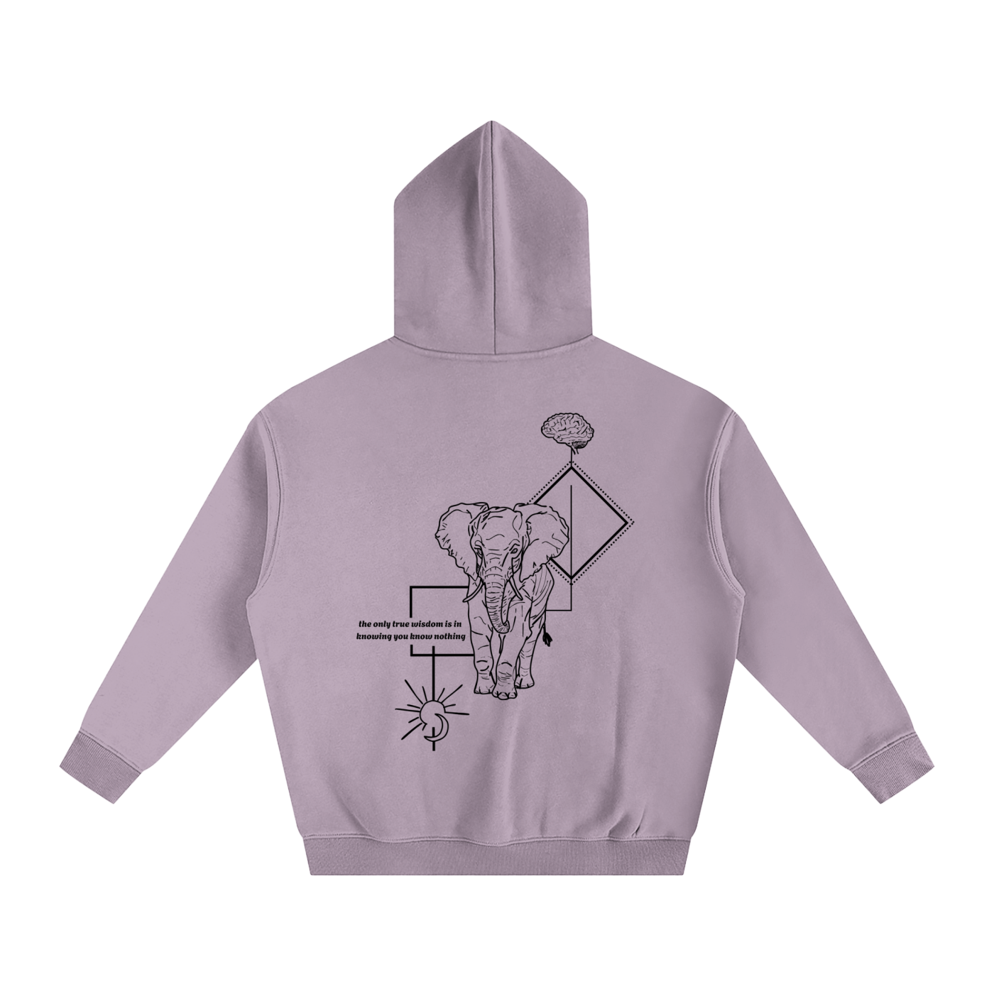 No. 04 - Oversize Fleeced Hoodie