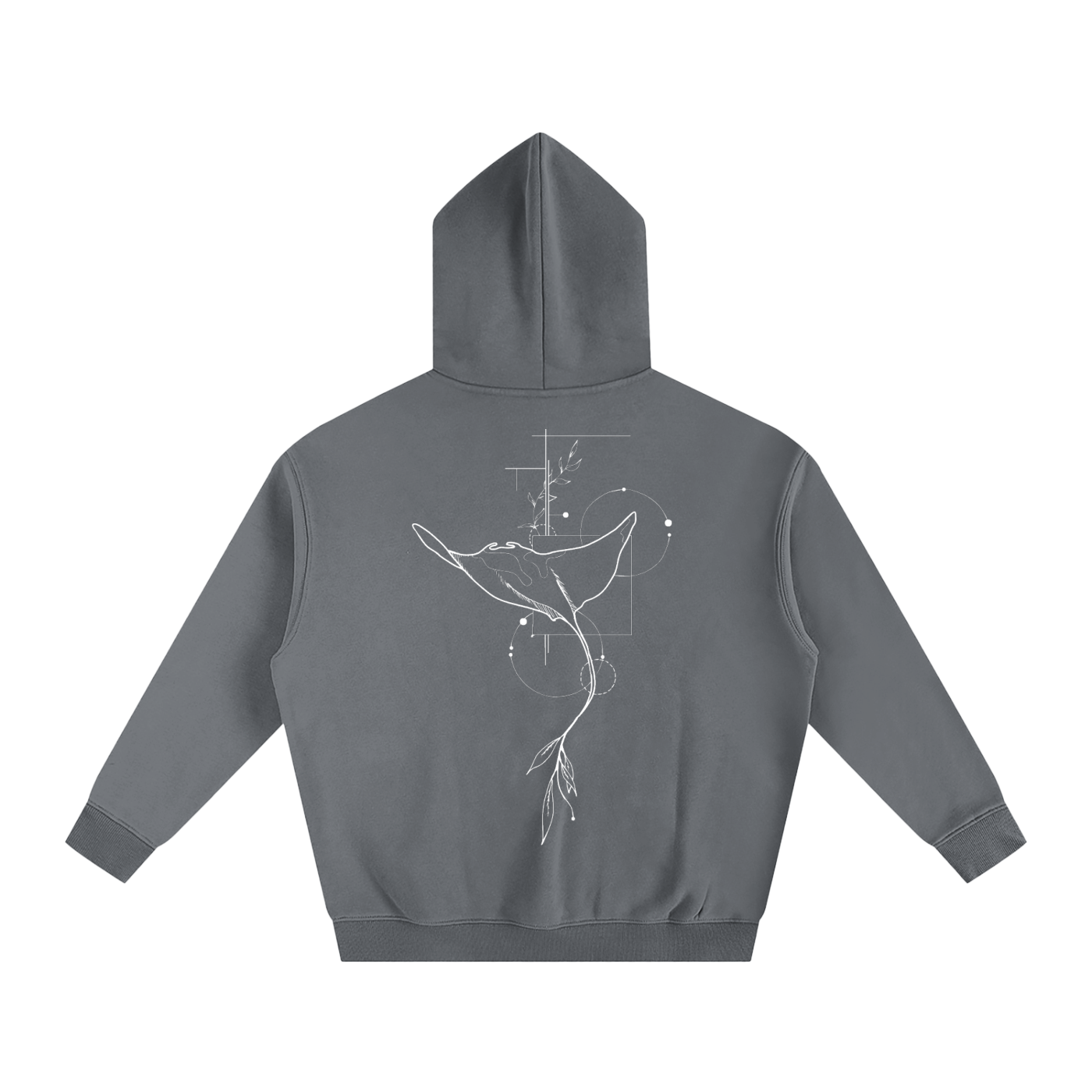 No. 02 - Oversize Fleeced Hoodie