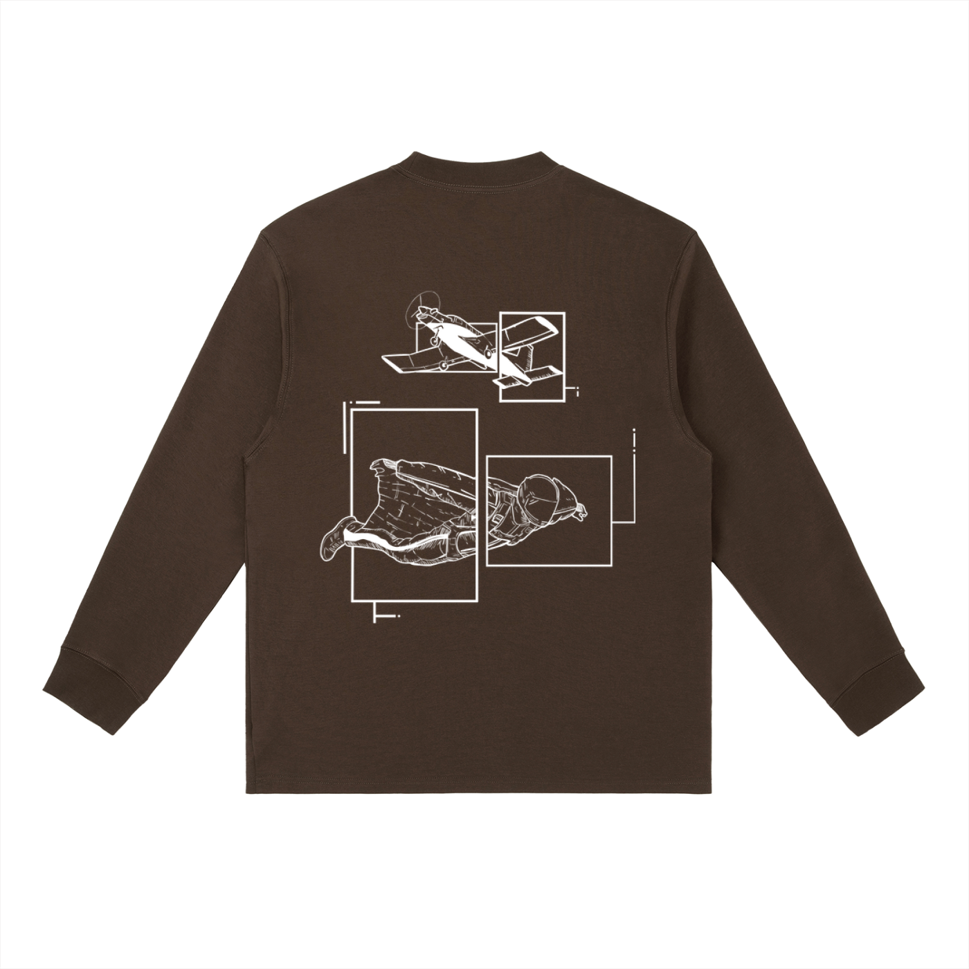 No. 18 - Crewneck Long-Sleeve T-Shirt