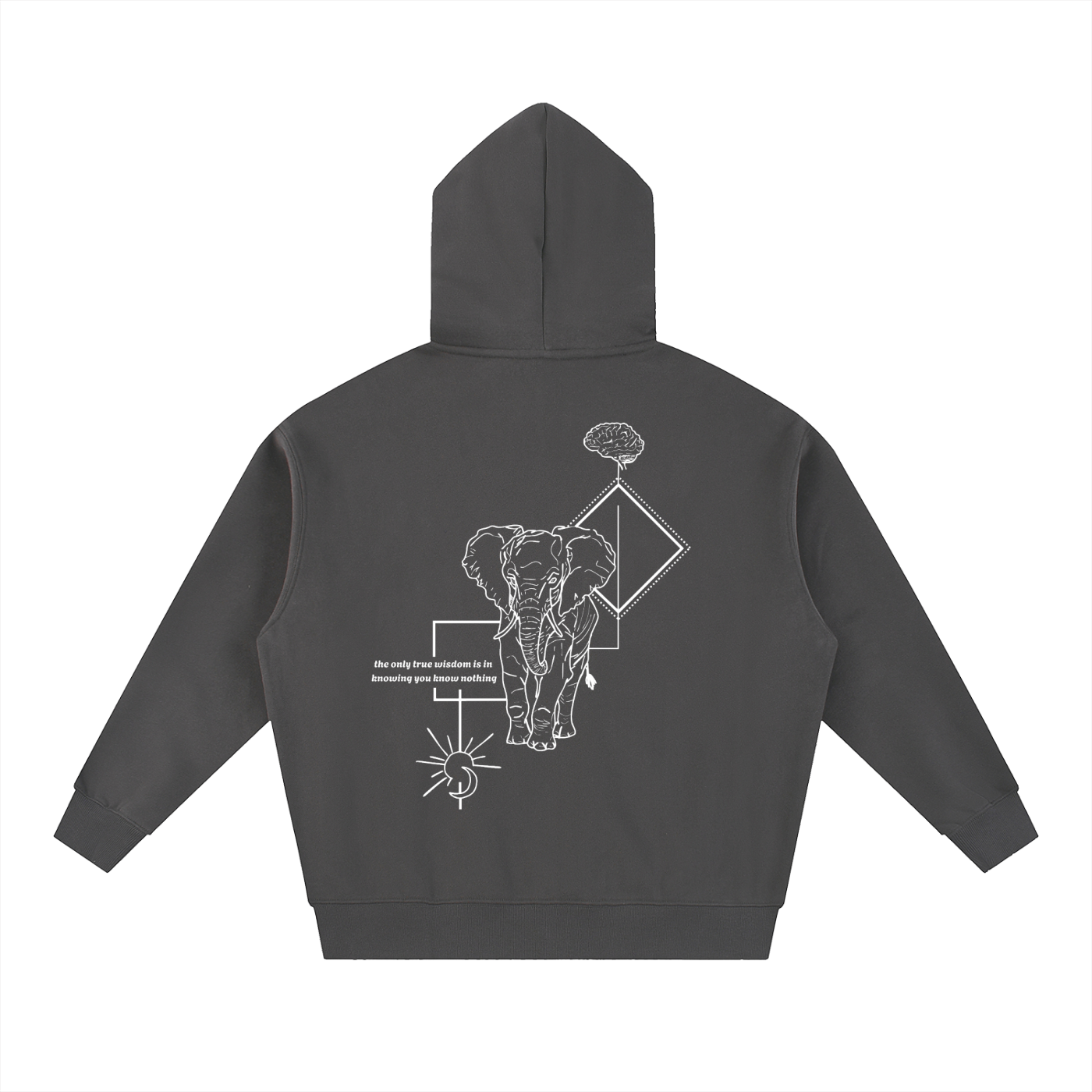 No. 04 - Oversized Zip-Up Hoodie