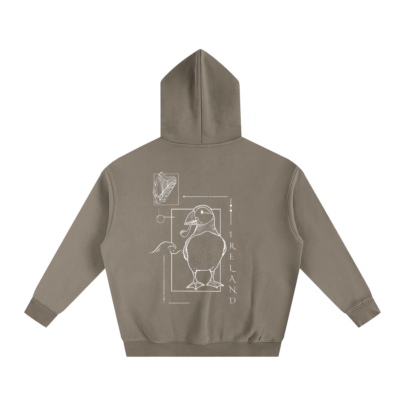 No. 22 - Oversize Fleeced Hoodie